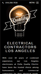 Mobile Screenshot of deltaqualityelectric.com